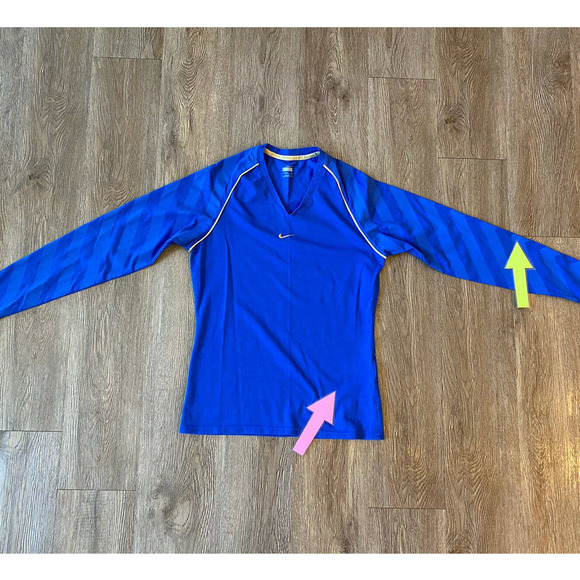 Nike Fit Dry Running Shirt Women's Small (4 -6) - Picture 3 of 6